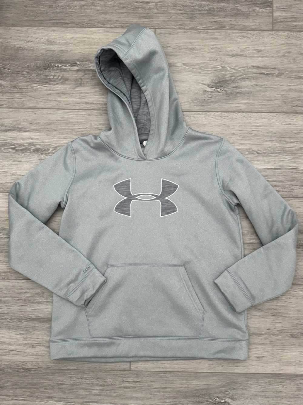 Under Armour YXL Light Gray Hoodie